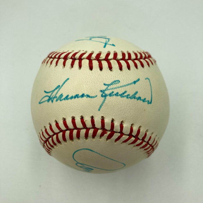 Harmon Killebrew Jim Lemon Bob Allison Roy Sievers HR Kings Signed Baseball JSA