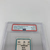 1993 Trevor Hoffman Signed MLB Debut Ticket PSA Auto 10 April 6, 1993