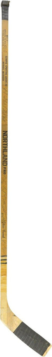 1964-65 Detroit Red Wings Team-Signed Paul Henderson Game Used Stick JSA COA