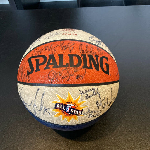 2005 WNBA All Star Game Multi Signed Official Basketball With Catchings & Swoops