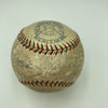 President Calvin Coolidge Single Signed 1927 American League Baseball JSA COA