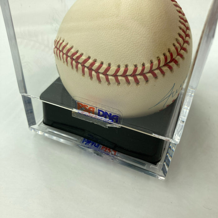 Willie Mays "1951 Rookie Of The Year" Signed Baseball PSA DNA Graded MINT 9