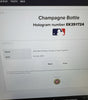 2012 San Francisco Giants W.S. Champs Team Signed Champagne Bottle PSA & MLB