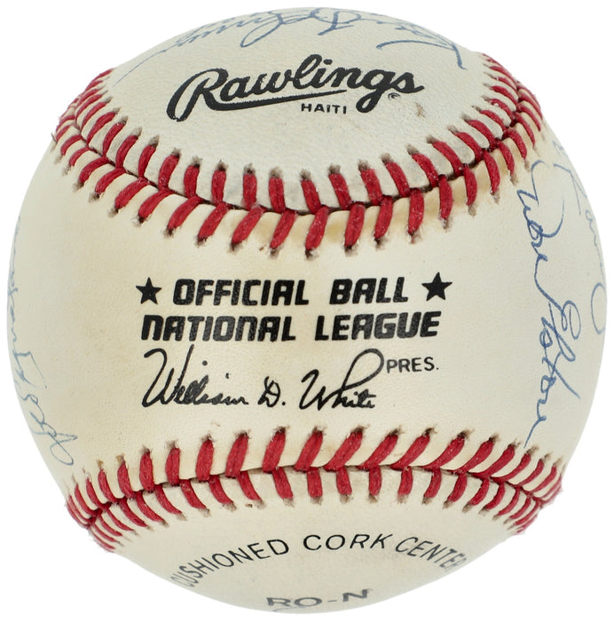 1959 Los Angeles Dodgers World Series Champs Team Signed Baseball Koufax Beckett