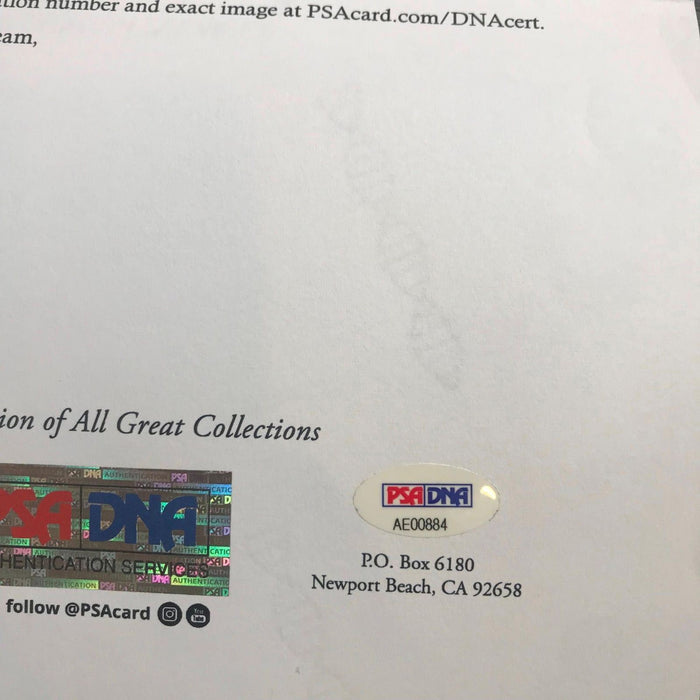 The Finest Joe Louis Single Signed American League Baseball On Earth PSA DNA COA