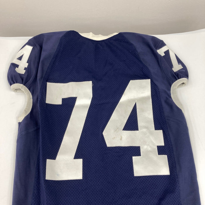Joe Paterno Signed Penn State Game Used Jersey JSA COA