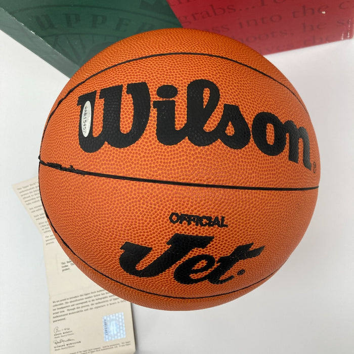 Michael Jordan Signed Spalding Basketball UDA Upper Deck & JSA COA