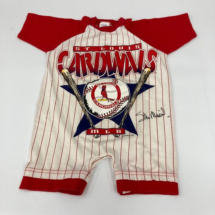 Stan Musial Signed St. Louis Cardinals Toddler Jersey With JSA COA