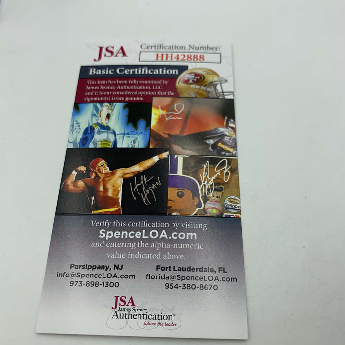 Nicholas Thompson Signed Autographed Golf Ball PGA With JSA COA
