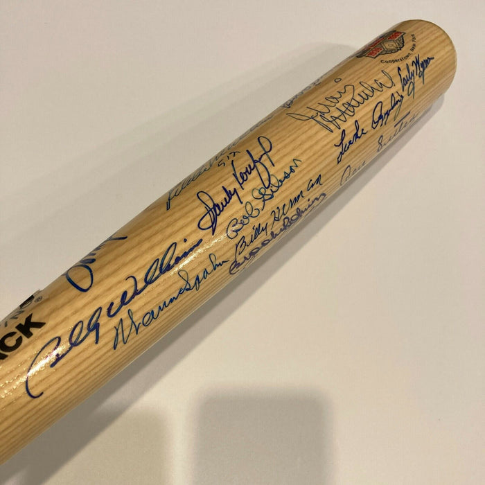 Sandy Koufax Don Drysdale Tom Seaver Hall Of Fame Multi Signed Baseball Bat JSA
