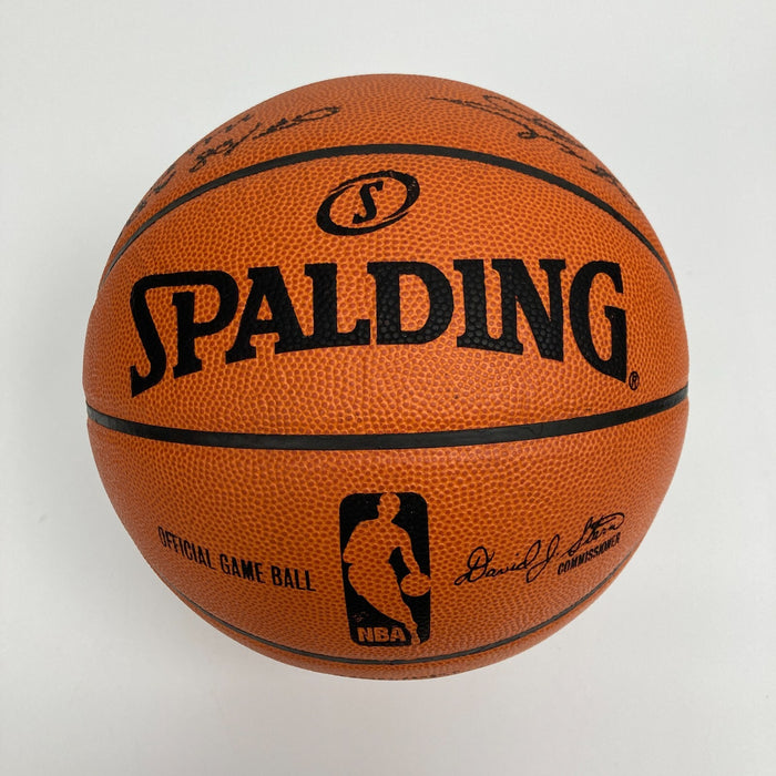 Kobe Bryant "2007-08 MVP" Signed Spalding Game Basketball Upper Deck UDA COA