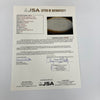 Johnny Unitas & Franco Harris Signed Vintage Spalding Football JSA COA