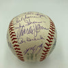 1964 St. Louis Cardinals World Series Champs Team Signed Baseball Beckett COA