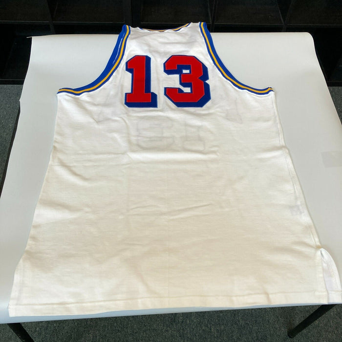 Wilt Chamberlain Signed Authentic Philadelphia Warriors Jersey UDA & PSA DNA