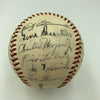 Ted Williams Rookie 1939 Boston Red Sox Team Signed Baseball Jimmie Foxx JSA COA