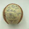 1968 New York Mets Team Signed NL Giles Baseball Nolan Ryan & Tom Seaver JSA COA