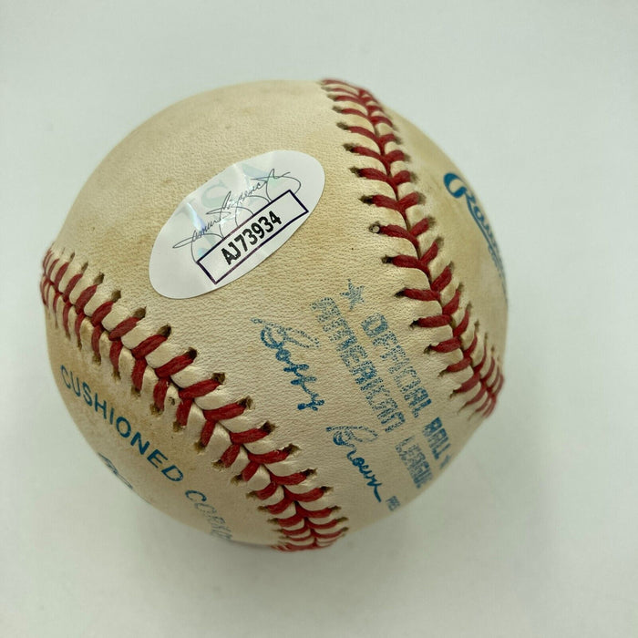 Don Larsen Signed Official American League Baseball JSA COA