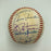 1962 New York Yankees W.S. Champs Team Signed Baseball Mickey Mantle JSA COA