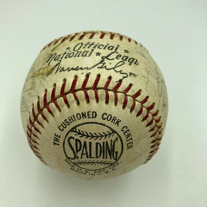 1966 New York Mets Team Signed National League Baseball
