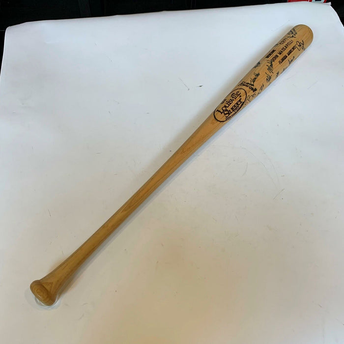 1994 New York Mets Team Signed Autographed Baseball Bat