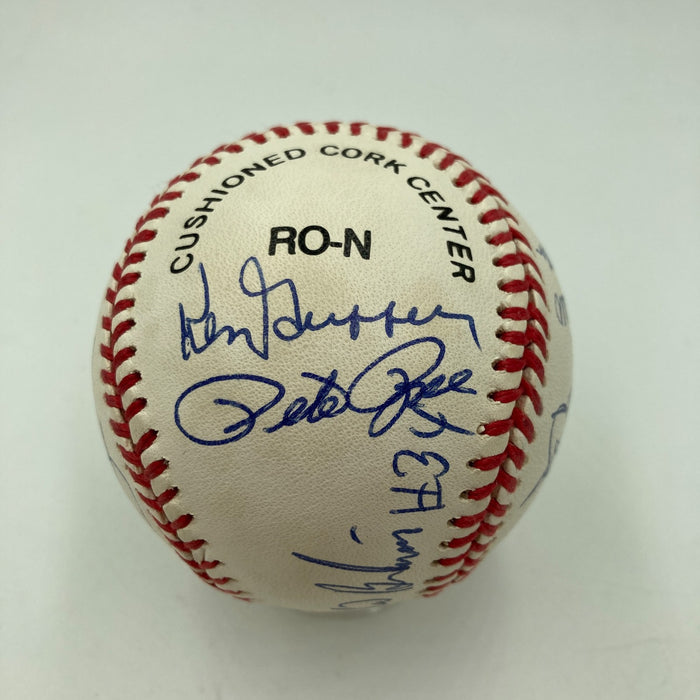 1975 Cincinnati Reds World Series Champs Team Signed Baseball JSA COA