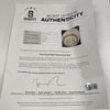 Pete Rose Signed Inscribed STAT Baseball With 6 Signatures! Beckett COA