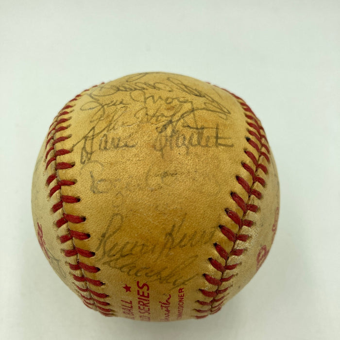 1986 Boston Red Sox AL Champs Team Signed 1986 World Series Game Baseball