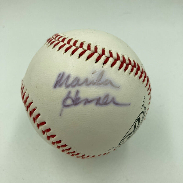 Marilu Henner Signed Autographed Baseball With JSA COA Movie Star