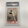 1982 TCMA Willie Mays Signed Baseball Card Auto PSA DNA