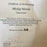 Rare Mickey Mantle Signed Original Salvino Mastermold #3/8 Foot Damaged With COA