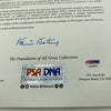 1994 All Star Game National League Team Signed Baseball Barry Bonds PSA DNA COA