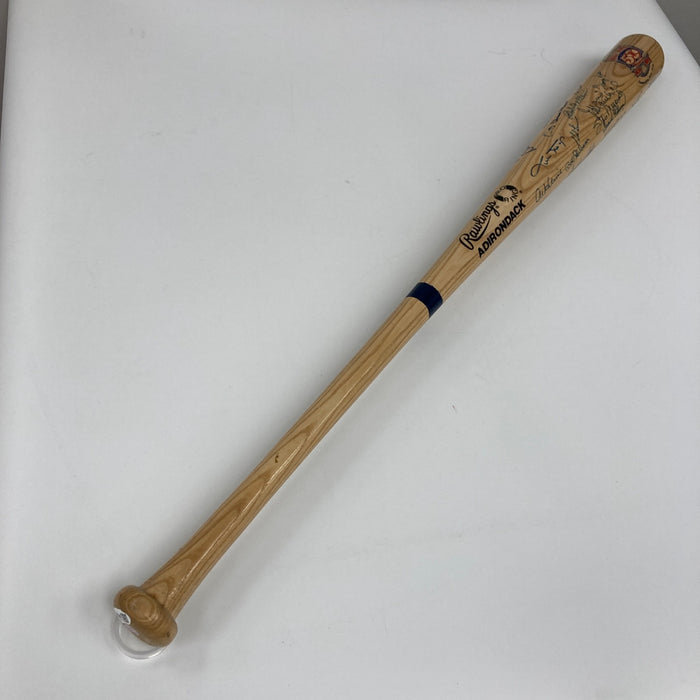 Beautiful Hall Of Fame Multi Signed Baseball Bat 41 Sigs Ted Williams Mays JSA