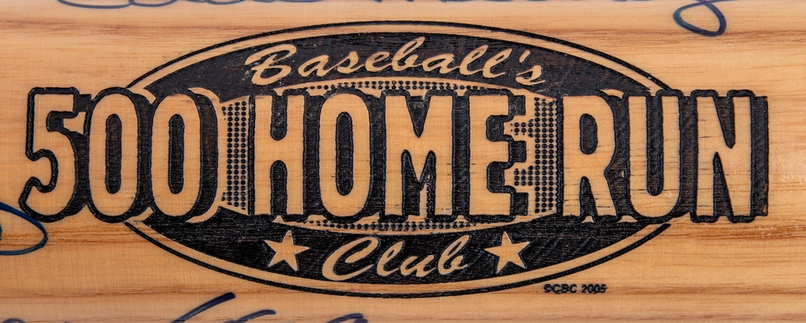 500 Home Run Club Signed Bat 13 Sigs Hank Aaron Willie Mays Beckett COA