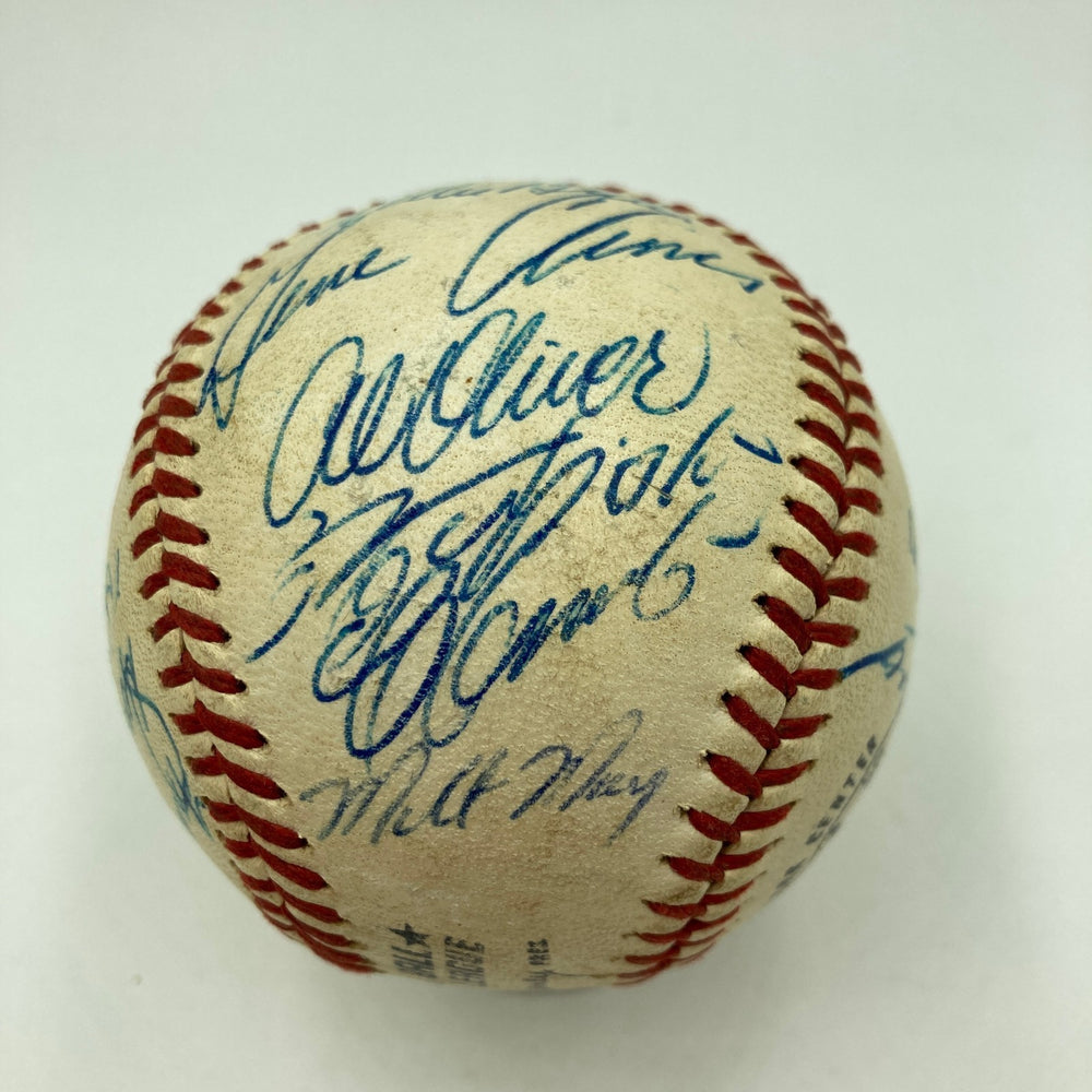 1971 Pittsburgh Pirates World Series Champs Signed Baseball Roberto Clemente PSA