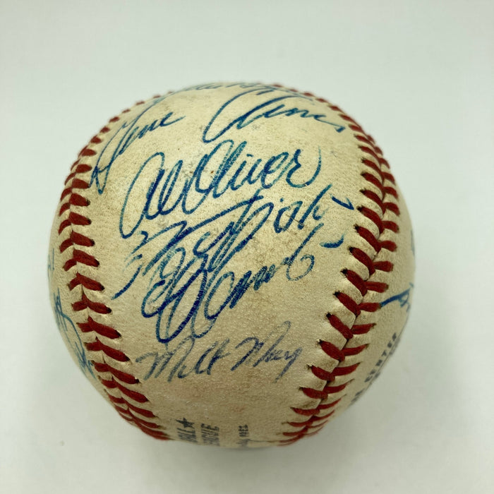 1971 Pittsburgh Pirates World Series Champs Signed Baseball Roberto Clemente PSA
