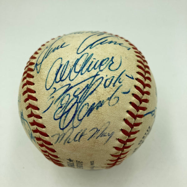1971 Pittsburgh Pirates World Series Champs Signed Baseball Roberto Clemente PSA