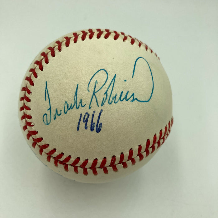 The Finest Mickey Mantle Ted Williams Triple Crown Signed Inscribed Baseball JSA