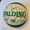 1990's Boston Celtics Team Signed Spalding Basketball