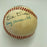 1933 Inaugural First Ever All Star Game Team Signed Baseball Beckett COA