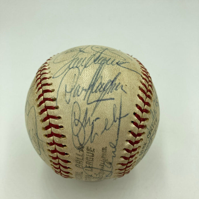 1976 All Star Game Team Signed Game Used Baseball 27 Sigs Tom Seaver JSA COA