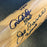 2000 Yankees Team Signed Bat Derek Jeter Mariano Rivera Inscribed "3 Peat" BAS