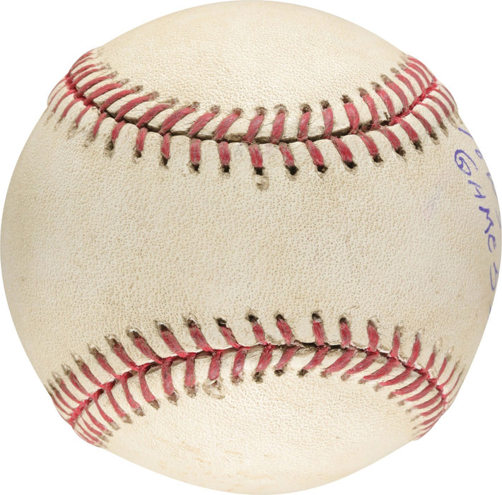 Aroldis Chapman 2016 World Series Game 5 Save Game Used Baseball Chicago Cubs