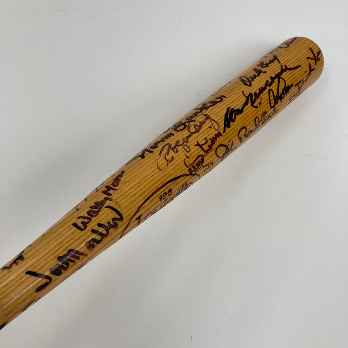 Sandy Koufax Don Drysdale Brooklyn Dodgers HOF Legends Multi Signed Bat Beckett