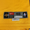 Kobe Bryant Signed 2001 Finals Los Angeles Lakers Pro Cut Jersey Beckett & PSA