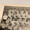 1949 Binghamton Triplets Team Signed Vintage Photo Whitey Ford Rookie JSA COA