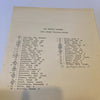 1982 Los Angeles Dodgers Team Signed Autographed Sheet