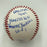 John Sterling Signed Heavily Inscribed STAT Baseball JSA COA RARE!