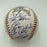 2017 Cleveland Indians Team Signed Official World Series Baseball JSA COA