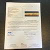 Rare Philadelphia Athletics Legends Full Name Signed Inscribed Bat With JSA COA