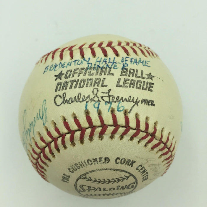 1976 Hall Of Fame Induction Day Signed Baseball With Ted Williams 15 Sigs JSA
